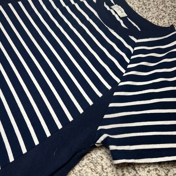 UMGEE | Navy Striped Dress w/ Pockets - Picture 9 of 12